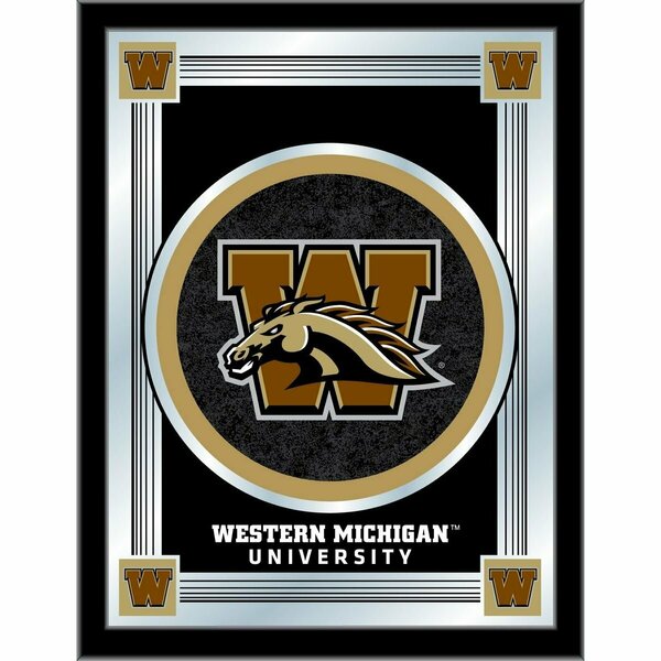 Holland Bar Stool Co Western Michigan 17" x 22" Logo Mirror MLogoWestMI